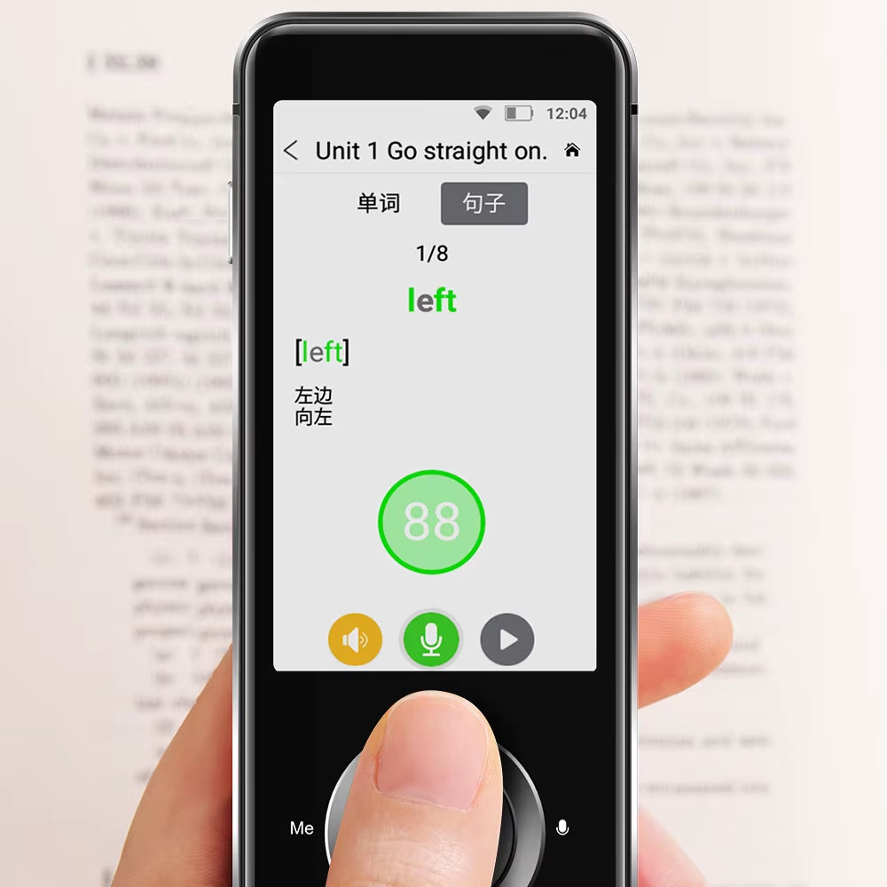 2024 Newest M9 Instant Voice Translator Portable Language Translator in Real-Time Smart Translator Supports 12 Offline Languages