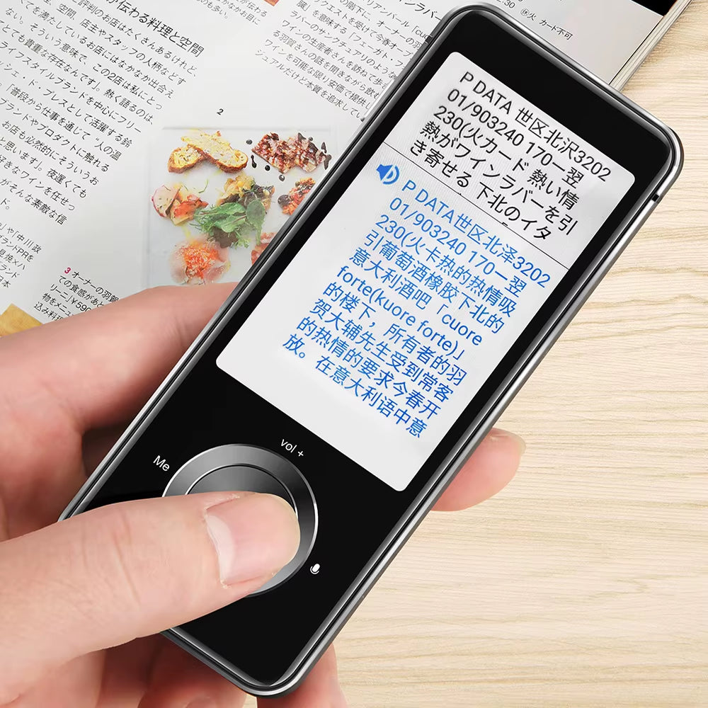 2024 Newest M9 Instant Voice Translator Portable Language Translator in Real-Time Smart Translator Supports 12 Offline Languages