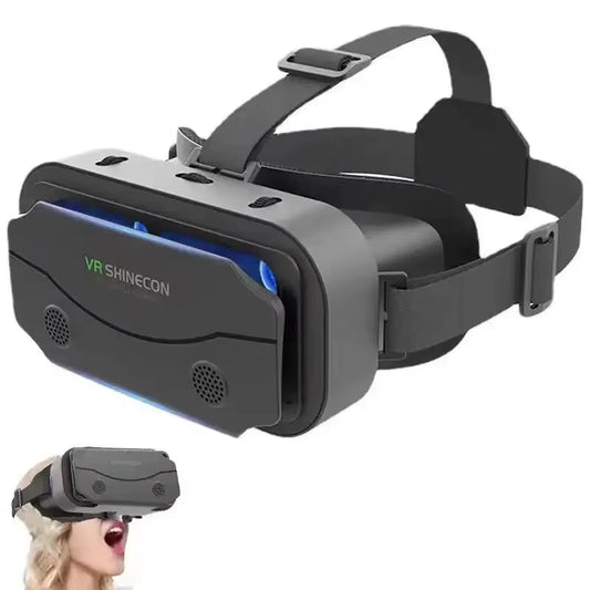 G13 VR Glasses VR Smart Glasses Headset Smart Glasses Helmet Video Game Binoculars for 5-7 Inches Smartphone VR Helmet