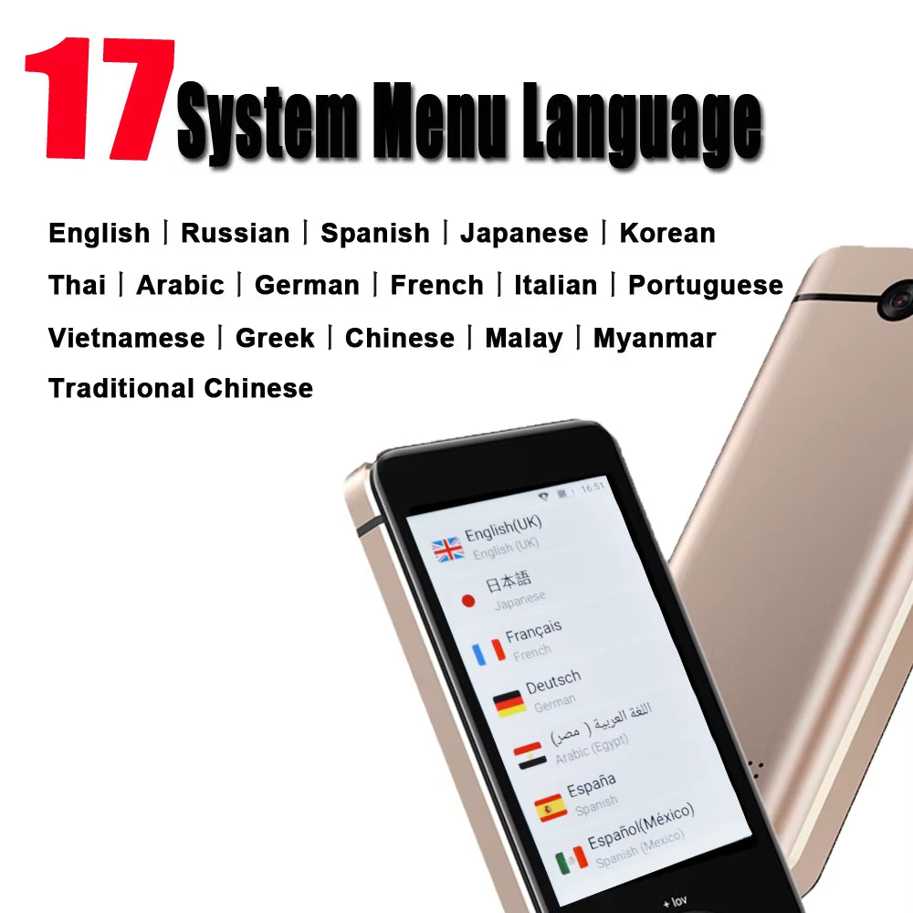 2024 Newest M9 Instant Voice Translator Portable Language Translator in Real-Time Smart Translator Supports 12 Offline Languages